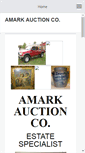 Mobile Screenshot of amarkauction.com